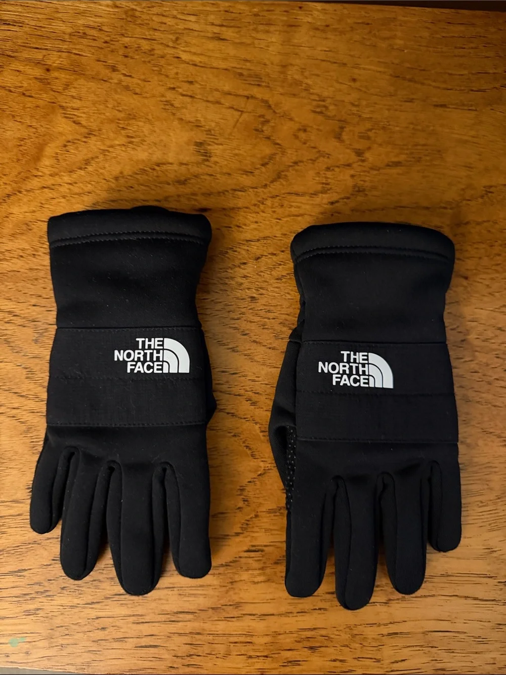 The North Face Black touchscreen gloves YOUTH TODDLER Small